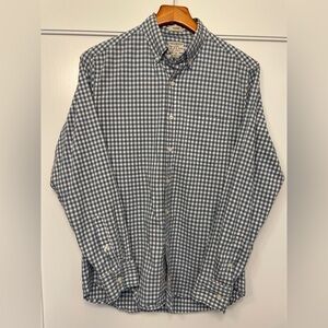 J Crew blue & white button down